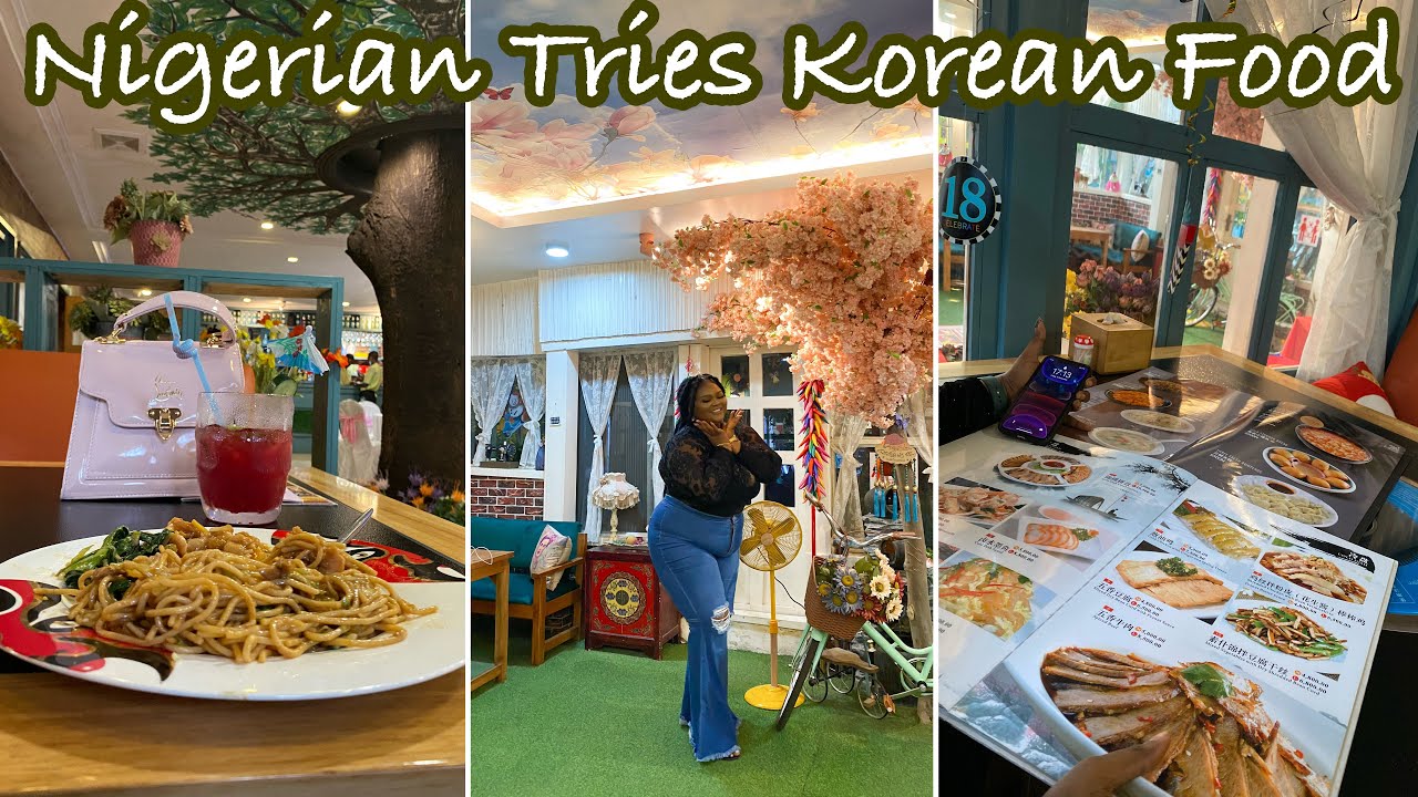 Nigerian Tries Korean Food For The First Time At Korean Restaurant Lagos