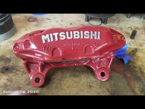 How to Rebuild Brake Calipers (1st Gen Mitsubishi 3000gt VR4)