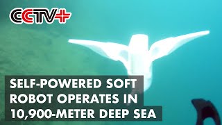 Chinese-developed Self Powered Soft Robot Operates in 10,900-meter Deep Sea screenshot 2
