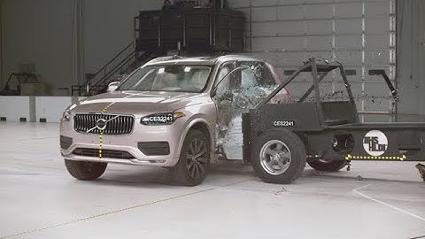 15 Minutes And 34 Seconds Of IIHS Crash Tests