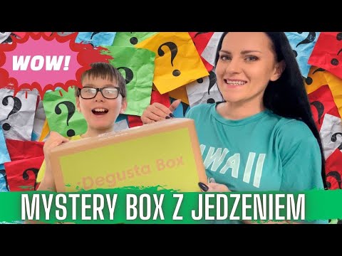 OTWIERAMY MYSTERY BOX Z JEDZENIEM 😳 DEGUSTA BOX - HAUL SPOŻYWCZY