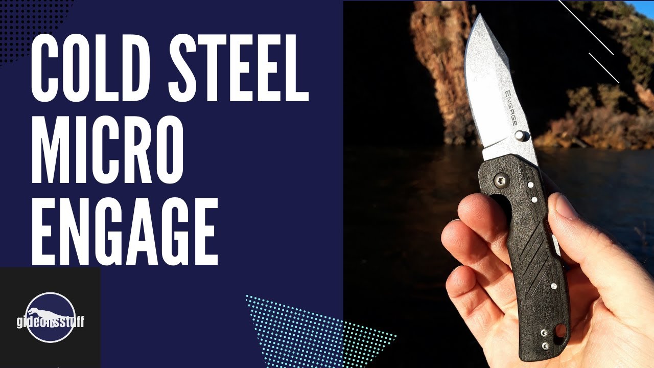 Cold Steel Micro Engage Review (Tough-As-Nails Tiny EDC) - YouTube