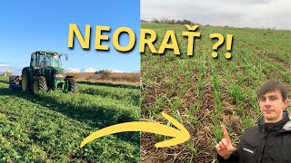 Prečo Neorať? Mladý Farmár Skúša No-Till