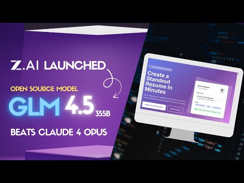 GLM 4 5 Just Crushed Open Source LLMs Faster Smarter Free Beats Claude Code Opus