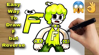 When you're so done with life so you draw F from Alphabet lore as a Sonic  character: : r/alphabetfriends