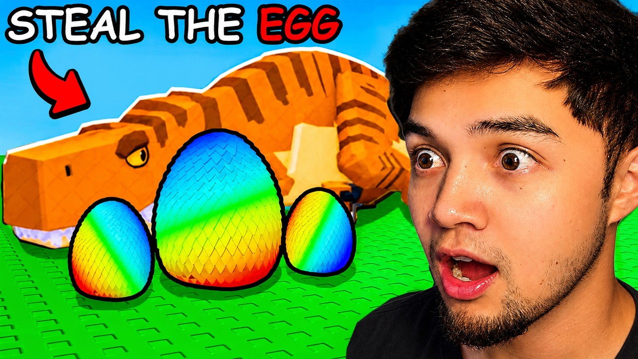 I Tried Roblox Steal An Egg...