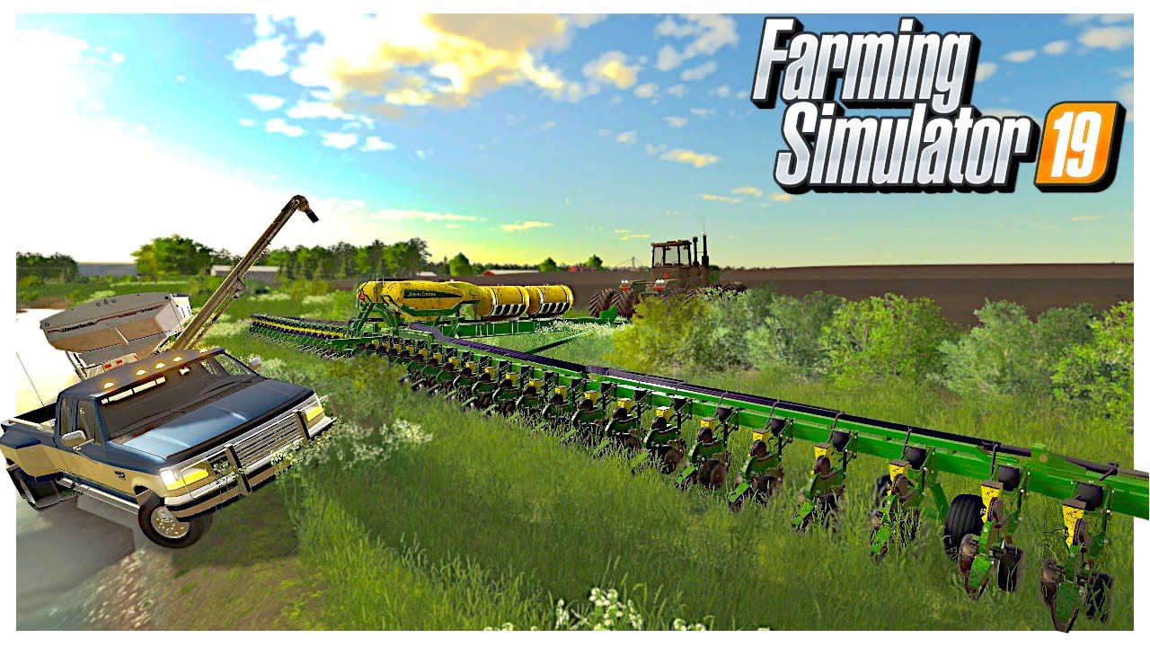 WE COULDN'T FIND A PROPER SEED TRAILER SO THIS HAPPENED