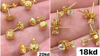 Buy First Quality Multi Stone 1 Gram Gold Earrings Online