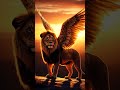 2026 Most Mysterious Sighting: The Real Solar Winged Lion? 🦁☀️ #Shorts