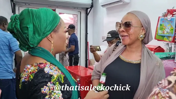 KS1 MALAIKA, BISMID BOSSES, OTHERS AT THE GRAND OPENING OF FOLLYJAY'S WELLNESS & ESSENTIALS