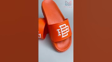 Custom slippers with embossing logo | Thick sole | Manufacturer #shorts