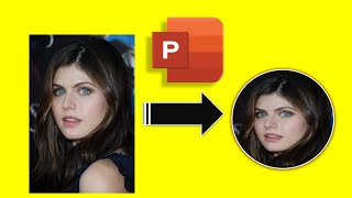 How to crop a picture in circle in PowerPoint | How to convert picture into shape in PowerPoint screenshot 4