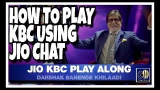 How To Play KBC on jio Chat | JIO Play Along | Win Exciting Prizes screenshot 5