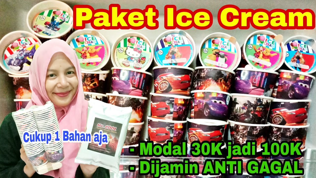 Gambar paket ice cream
