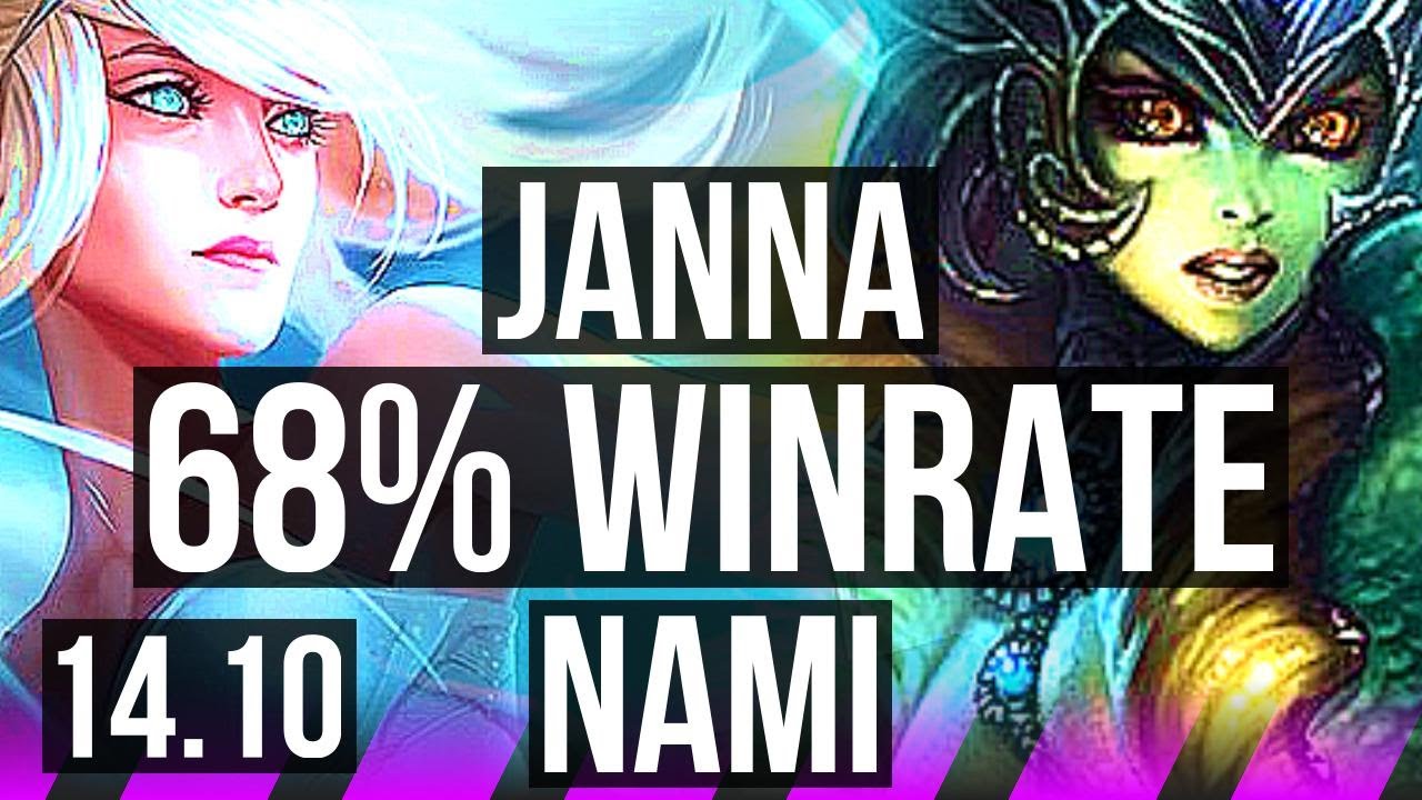 JANNA & Twitch vs NAMI & Lucian (SUP) | 68% winrate, 2/4/20 | EUW Grandmaster | 14.10