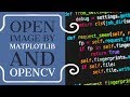 Open image by matplotlib and opencv  python