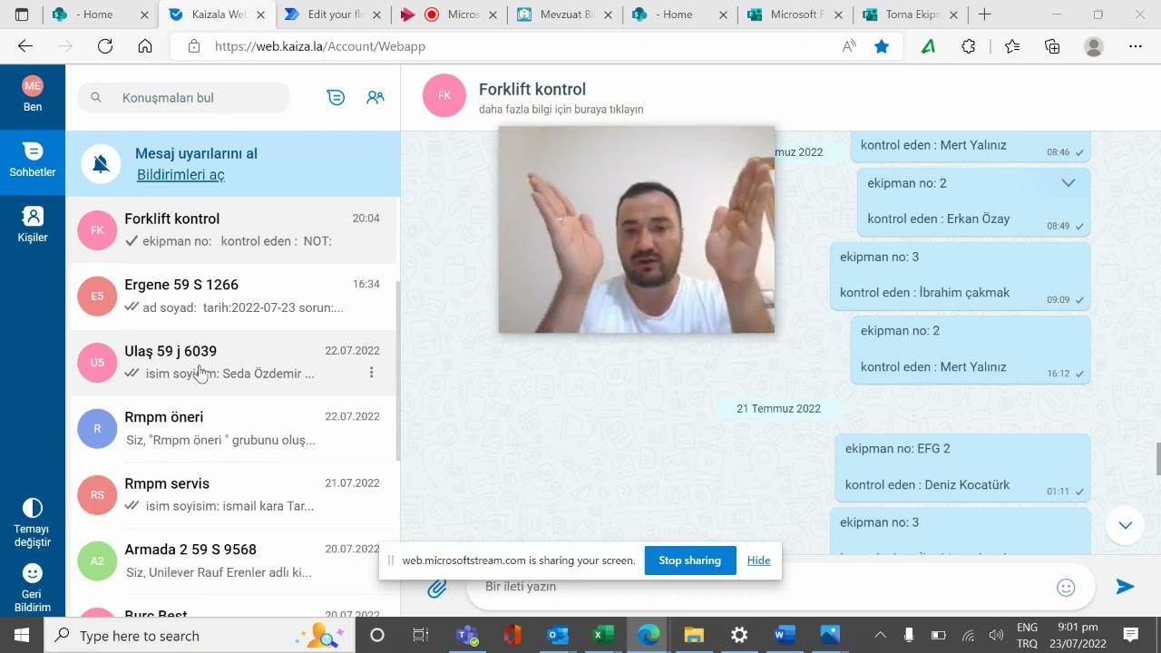 Checklist hazırlayarak QR Kodu oluşturma.