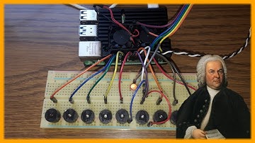 Bach: Badinerie on Piezo Buzzers using a Raspberry Pi [Real Life]
