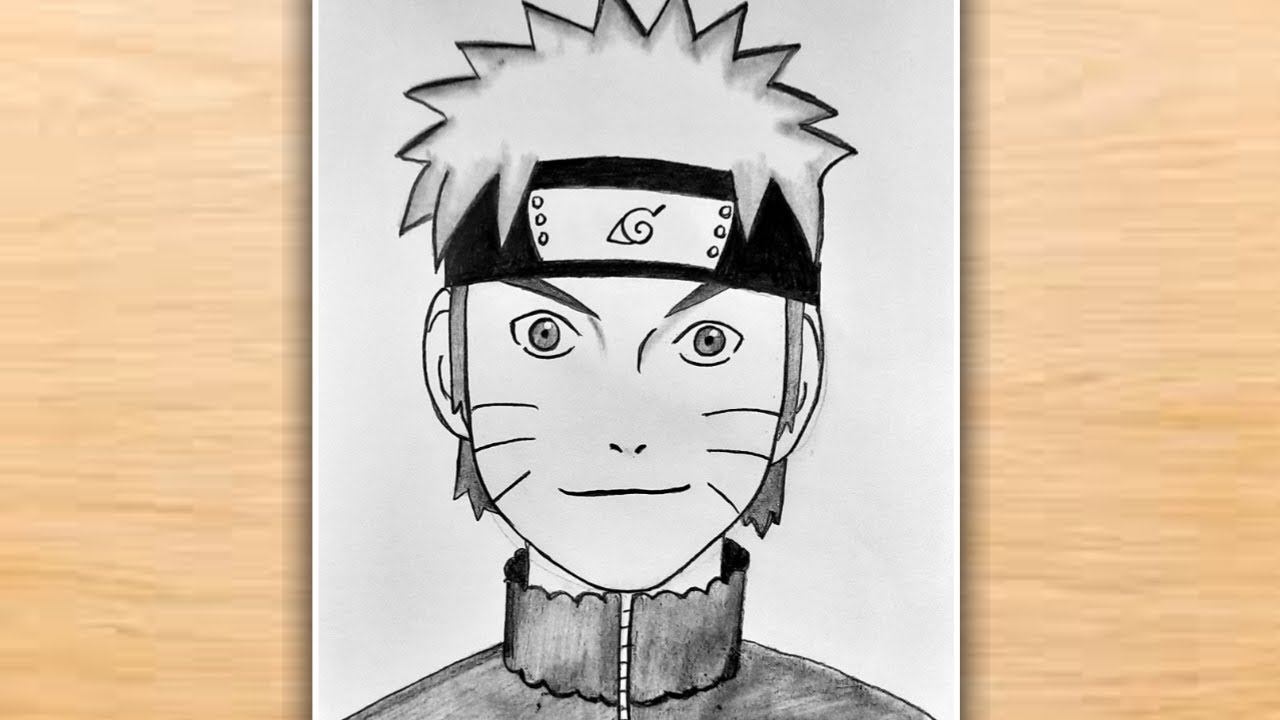 Naruto Uzumaki  Naruto sketch drawing, Naruto drawings easy, Naruto  painting