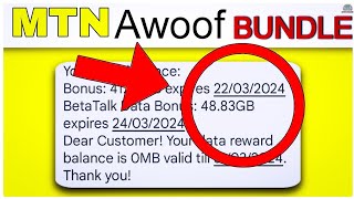 Free Data MTN Bundle for MTN Users Only?: Get Over 48GB For MTN Users screenshot 5