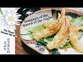 【月下美人天ぷら】Tempura of flowers (Queen of the night) :P ~Japanese cooking~