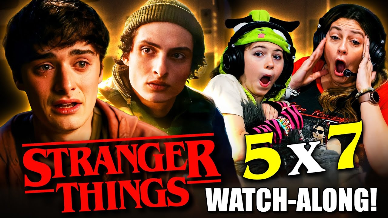 Stranger Things 5x7 Full, Unedited Watch-Along Reaction! "The Bridge" [Member Exclusive]