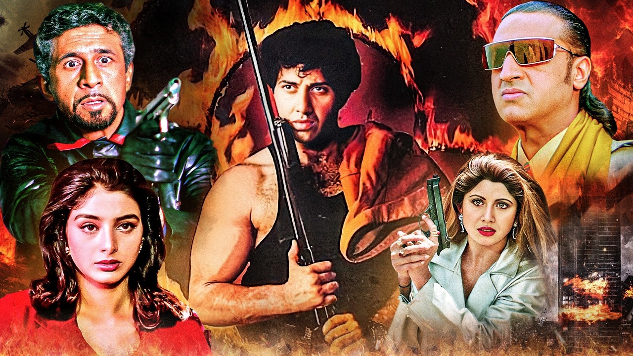 Sunny Deol, Tabu, Shilpa Shetty Blockbuster Action Movie | 90s Superhit Action Movie