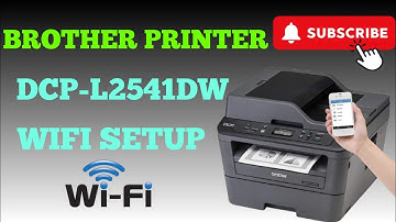 brother dcp-l254dw printer me Wi-Fi kaise connect kare. how to connect wi-fi in brother printers.