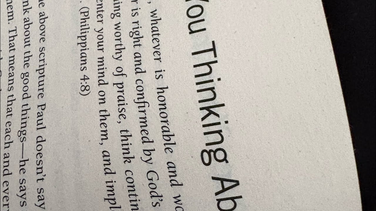 Day 54- What are you thinking about- Authenticanswers 