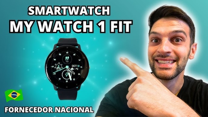 Haiz Smartwatch Relógio Inteligente IP67 44mm My Watch I Fit PRETO HZ-ZL02D