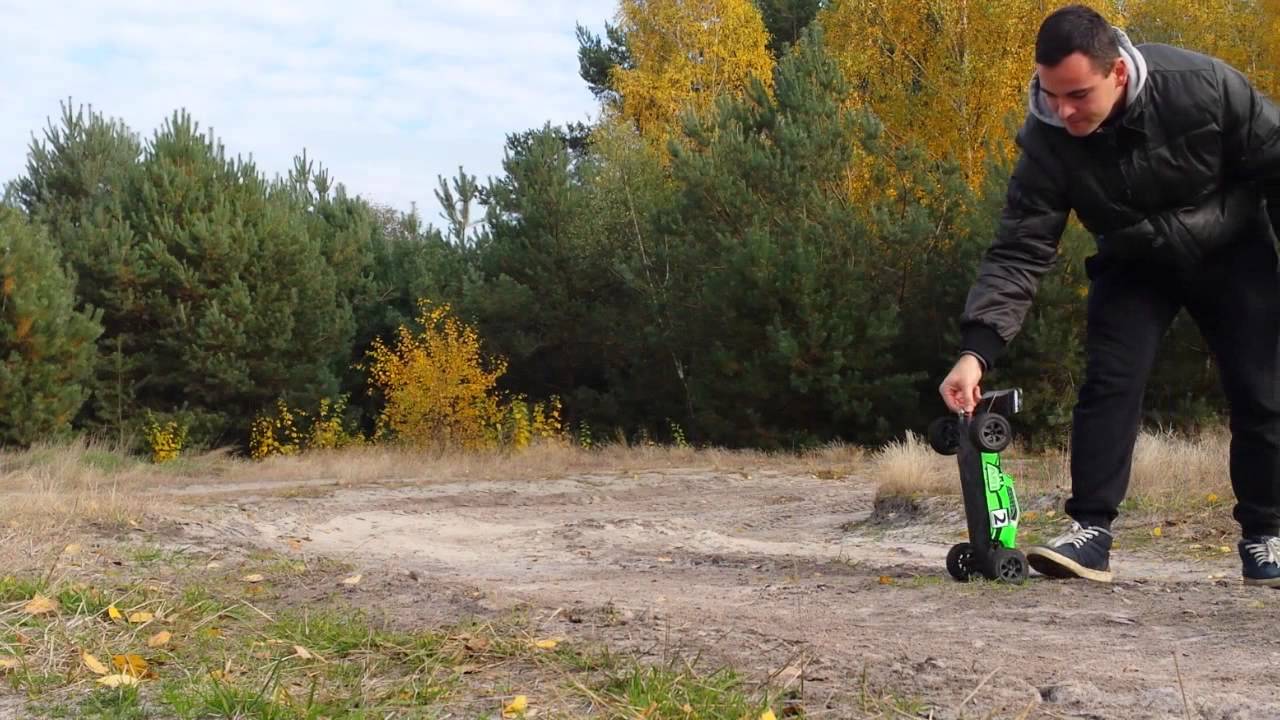 Absima AB1 brush bl offroad 4x4 test jazda - YouTube