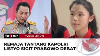 Cari Keadilan Untuk Ayahnya, Remaja Ini Tantang Debat Kapolri | tvOne Minute