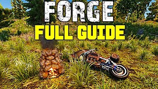 7 Days To Die: How To Craft The Forge - Full Guide