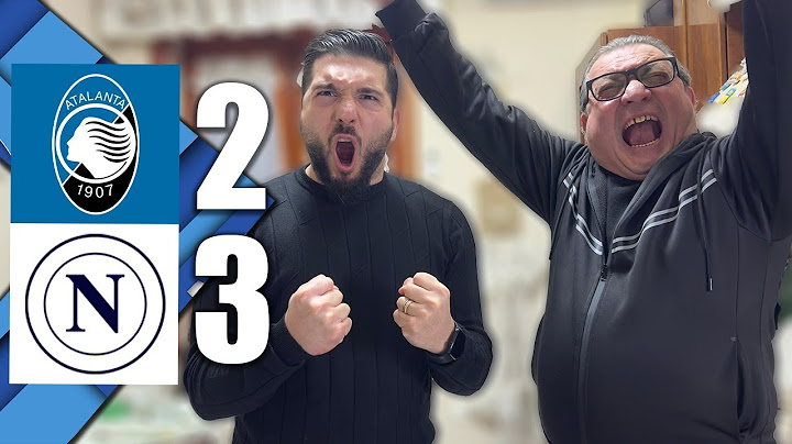 VITTORIA SCUDETTOOOOOO!!! ATALANTA-NAPOLI 2-3 ODDIOOOOOOOOOOOOO