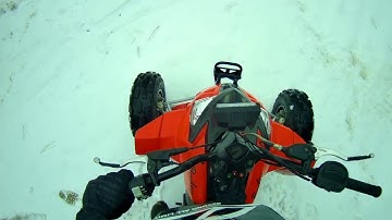 Predator 500 snow ride