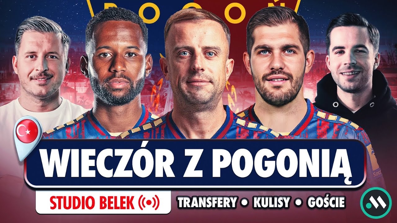 POGOŃ SZCZECIN: LIVE Z OBOZU KLUBU + NEWSY I KULISY Z EKSTRAKLASY | STUDIO BELEK