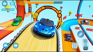 Ramp Stunt Car Racing - Mega Impossible Formula Car Tracks 3D - Best Android GamePlay 2021 screenshot 1