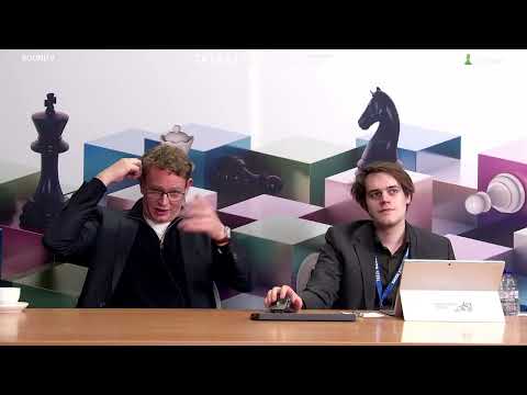Matthias Bluebaum round 9 broadcast guest appearance! | Tata Steel Masters 2026