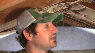 Cathedral - Vaulted Ceiling FIX - DIY- Upgrading to Cellulose Insulation by Corey Binford 135,741 views 13 years ago 4 minutes, 1 second