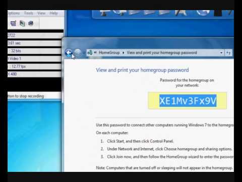 Windows Seven Tips - Find your workgroup password
