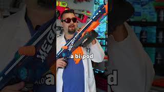 Nerf Mega Sonic Ice Centurion Sniper Rifle Blaster