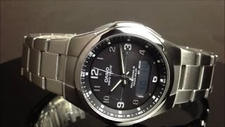 カシオ　ウェーブセプター　ソーラー電波腕時計（CASIO WAVE CEPTOR）WVA-M600D-1AJFの動画