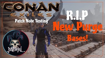 Rip New Purge Bases... #conanexiles