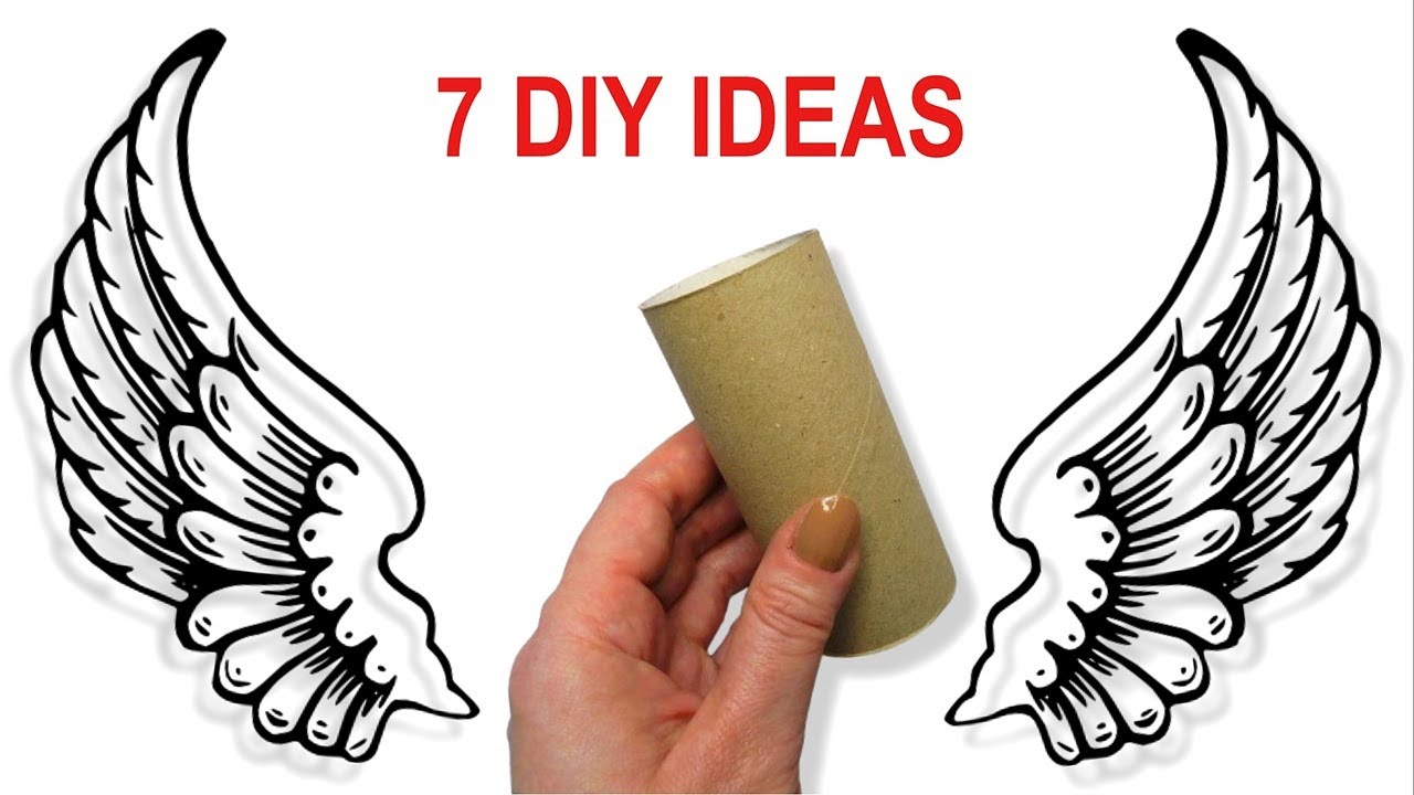 You Can Easy Do This and Sell It! 7 DIY Angels For Luck ♻️ Smart Toilet Paper Rolls Reuse Craft Idea