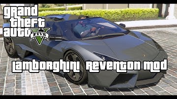 GTA V Lamborghini Reventon MOD by NXT GEN