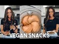 HEALTHY (VEGAN) SNACK RECIPES!