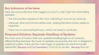 Resolving Callbackquery Issues In Telegram Bot With Asp.net Mvc