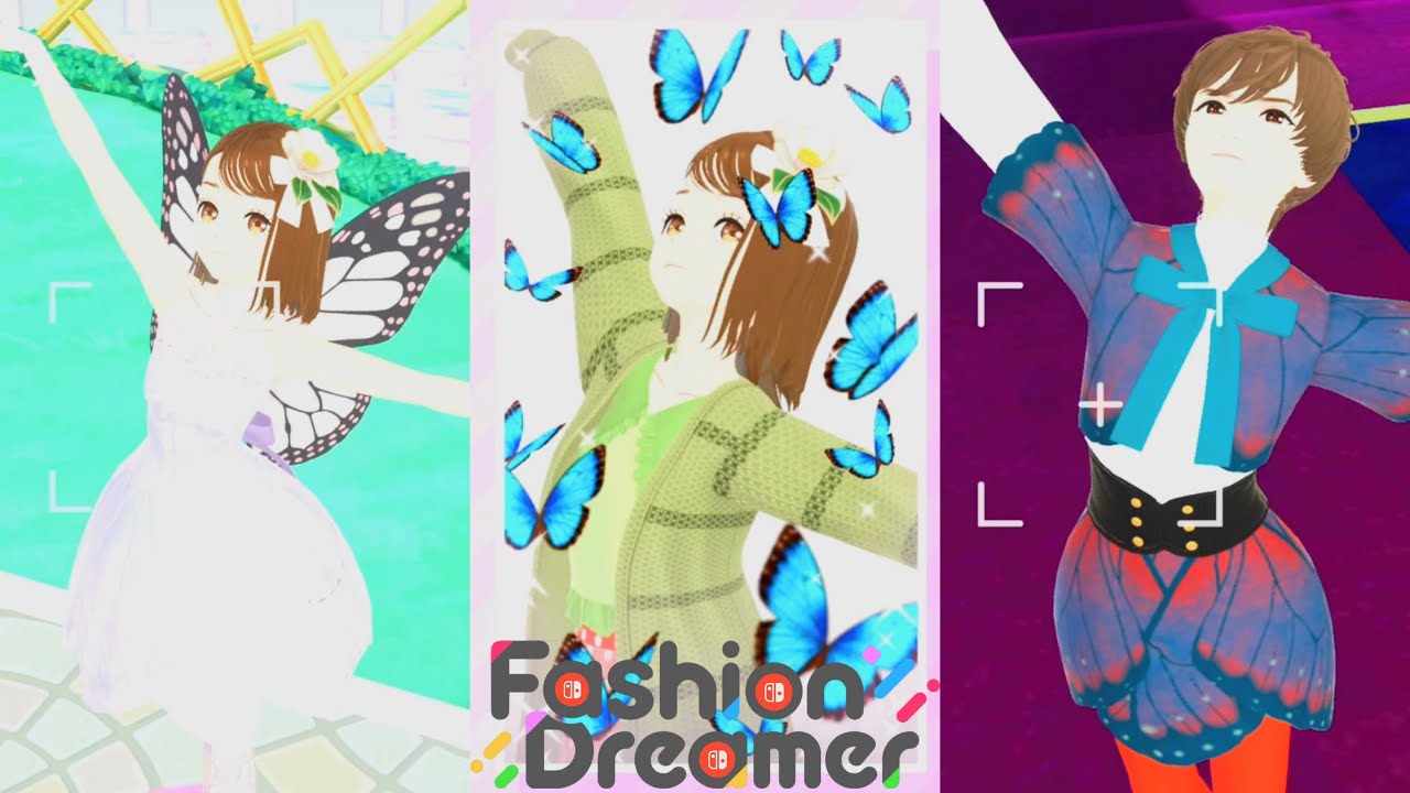 Fashion Dreamer | Trying New Butterfly Dream Dress Girl & Boy, Photo Egg - Switch Fashion Dreamer | Trying New Butterfly Dream Dress Girl & Boy, Photo Egg - Switch