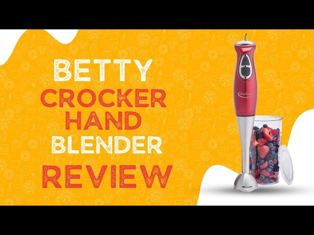  BETTY CROCKER Immersion Blender for Home & Kitchen, 2