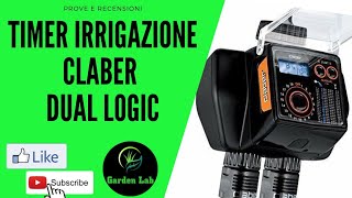 Claber Dual Logic 8485 Water timer programming instructions